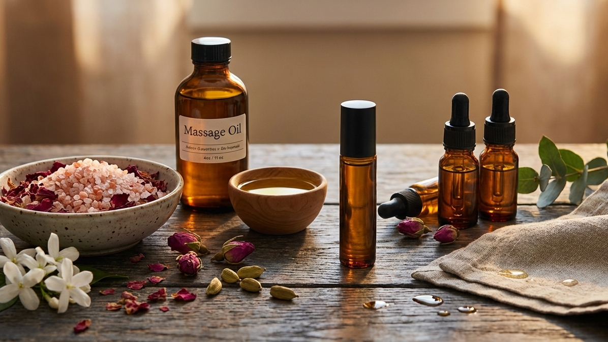 4 Seductive DIY Aromatherapy Valentine’s Day Ideas