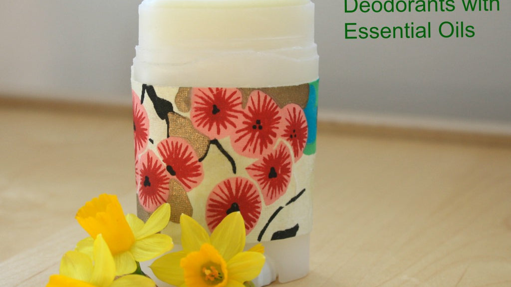 Six Homemade Deodorant Recipes with Essential Oils - Dreaming Earth Inc