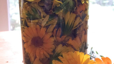 Lavender and Calendula-Infused Oil and Hand Salve - Dreaming Earth Inc