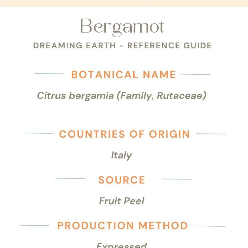 Bergamot Organic Essential Oil - Dreaming Earth Inc