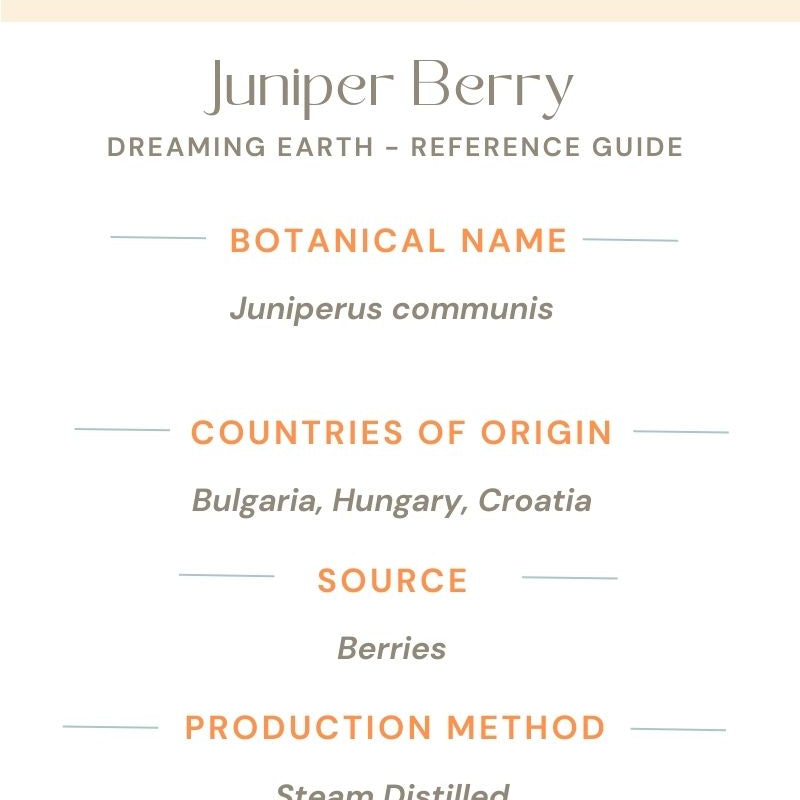 Juniper Berry Essential Oil - Dreaming Earth Inc