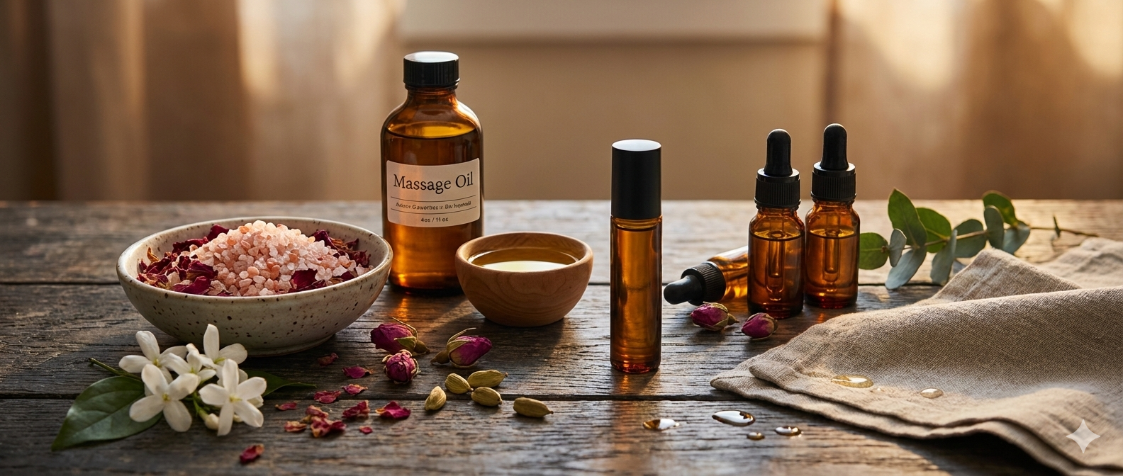 4 Seductive DIY Aromatherapy Valentine’s Day Ideas