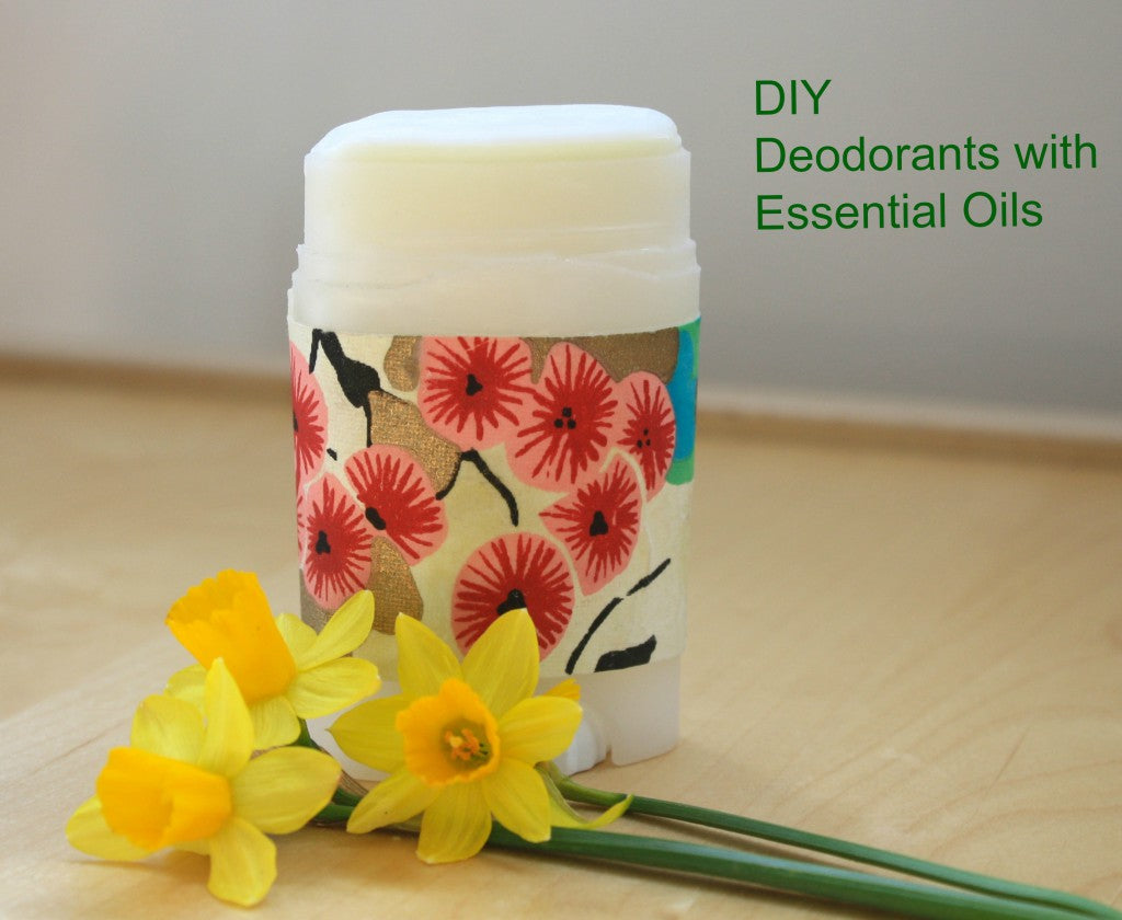 Six Homemade Deodorant Recipes with Essential Oils - Dreaming Earth Inc