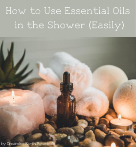 Using Essential Oils in the Shower